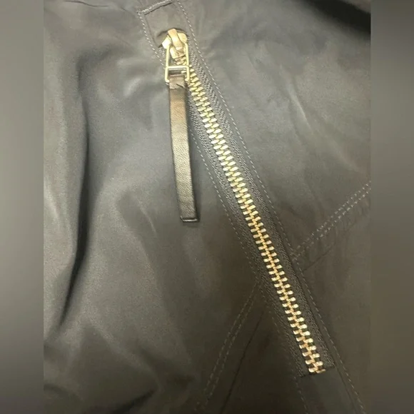 Athleta Black Bomber Jacket for Women - Picture 11 of 16